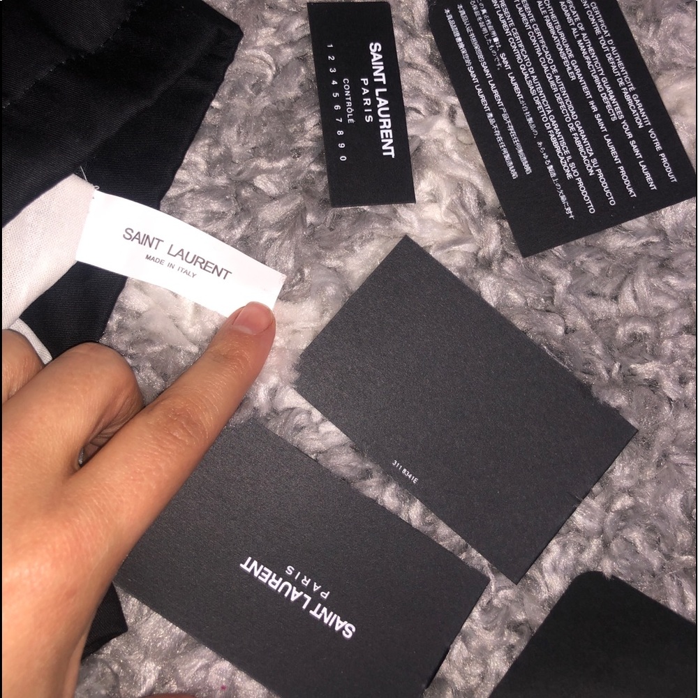 👑Sold 🅿️Ysl Saint laurent kate medium 100% - Picture 3 of 15